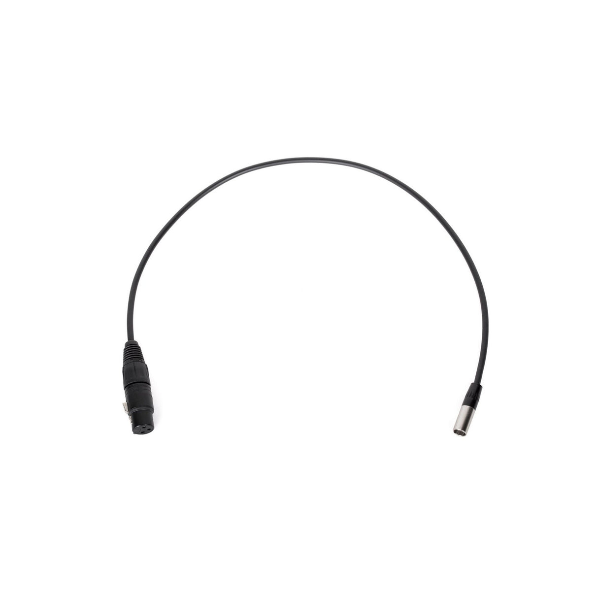 Wooden Camera Mini 3pin XLR Male to Full 3pin XLR Female (20-Inch)