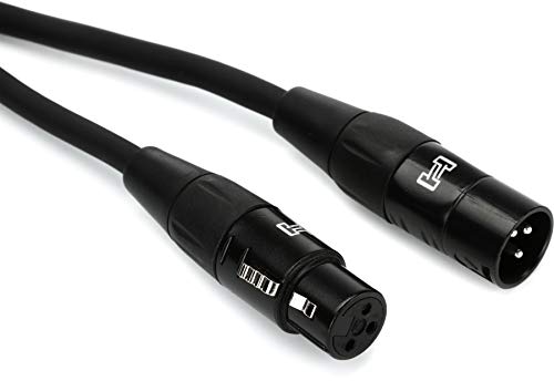 Hosa HMIC-015 Pro Series REAN XLR 3-Pin Female to XLR 3-Pin Male Cable 15-Feet