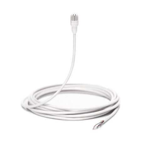 Shure TL47W/O TwinPlex Omnidirectional Subminiature Lavalier Microphone White Bare Wire with Accessories