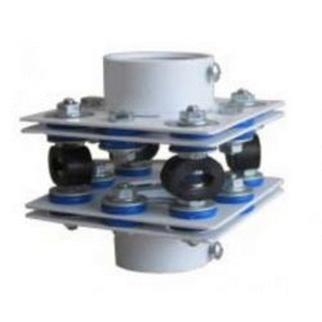 Nigel B Design NB-UIM-MCA-W Universal Anti-Vibration Multi-Camera Adapter White