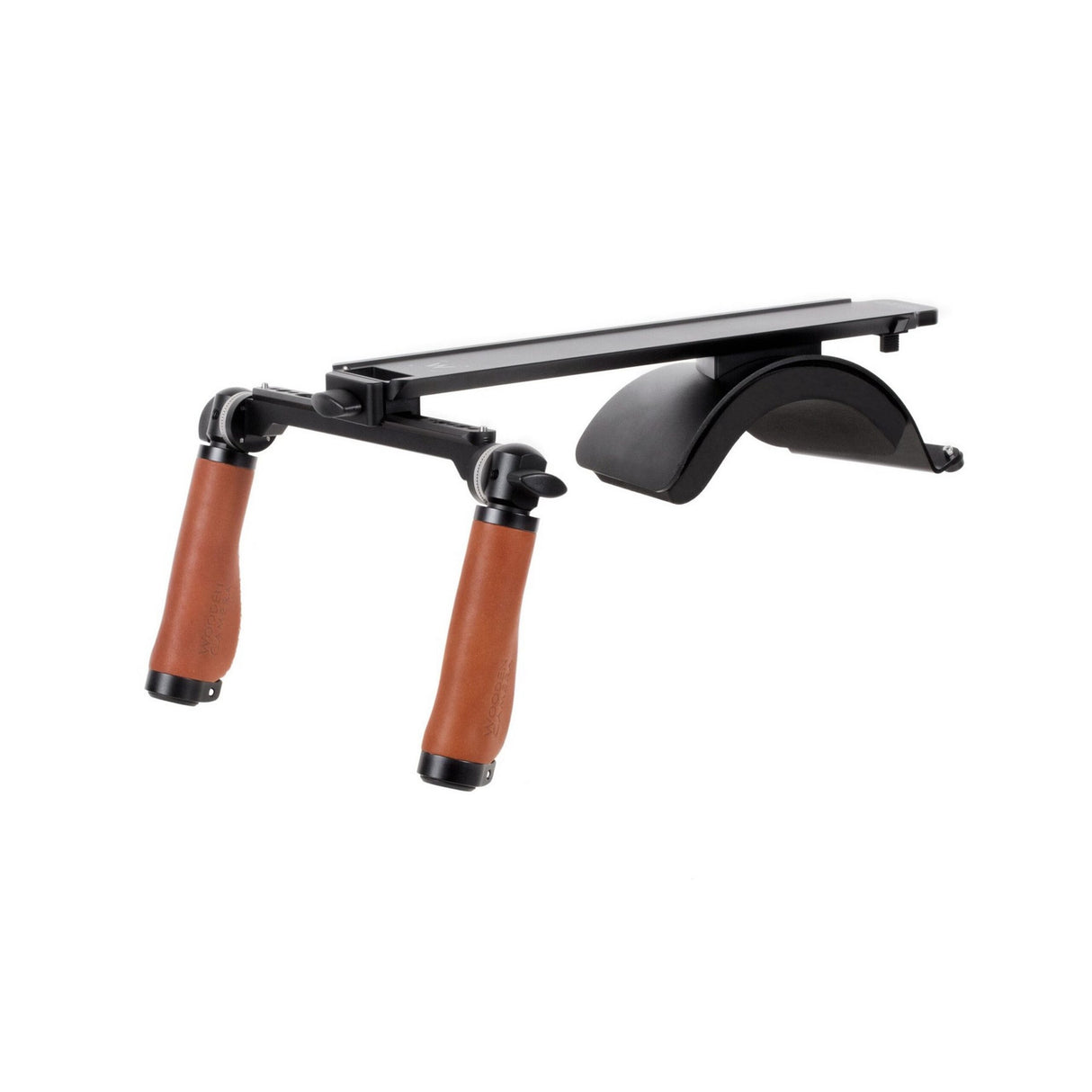 Wooden Camera Shoulder Rig v3 (Base Brown Leather)