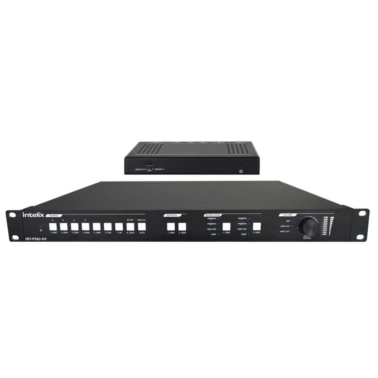 Intelix INT-PS82-H2 8 x 2 Multi-Format Presentation Matrix Switcher Kit