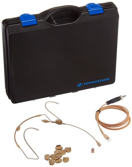 Sennheiser HSP 2-ew-3 Headworn Omnidirectional Gooseneck Microphone with ew Connector Beige