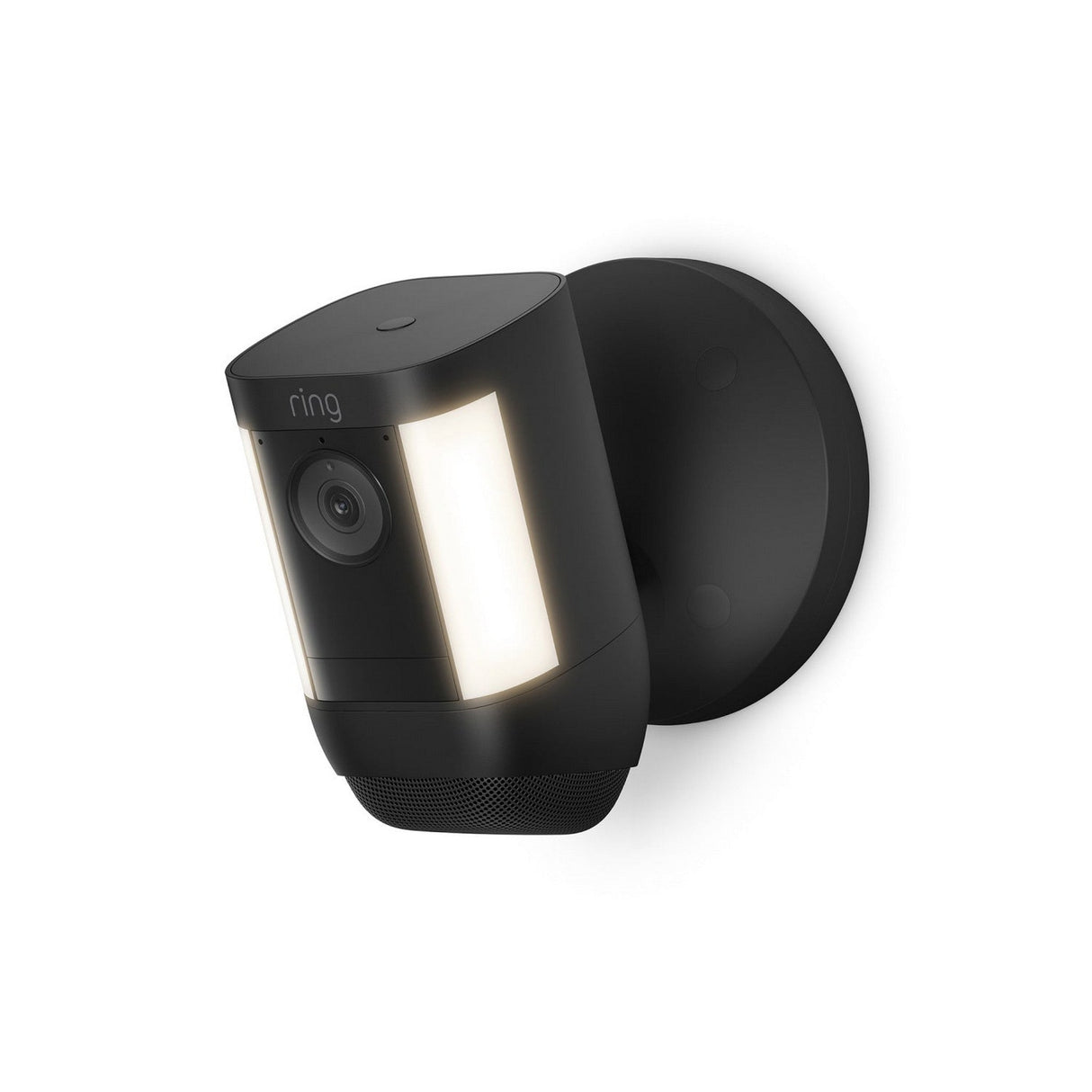 Ring Spotlight Cam Pro 1080p Plug-In Surveillance Camera Black