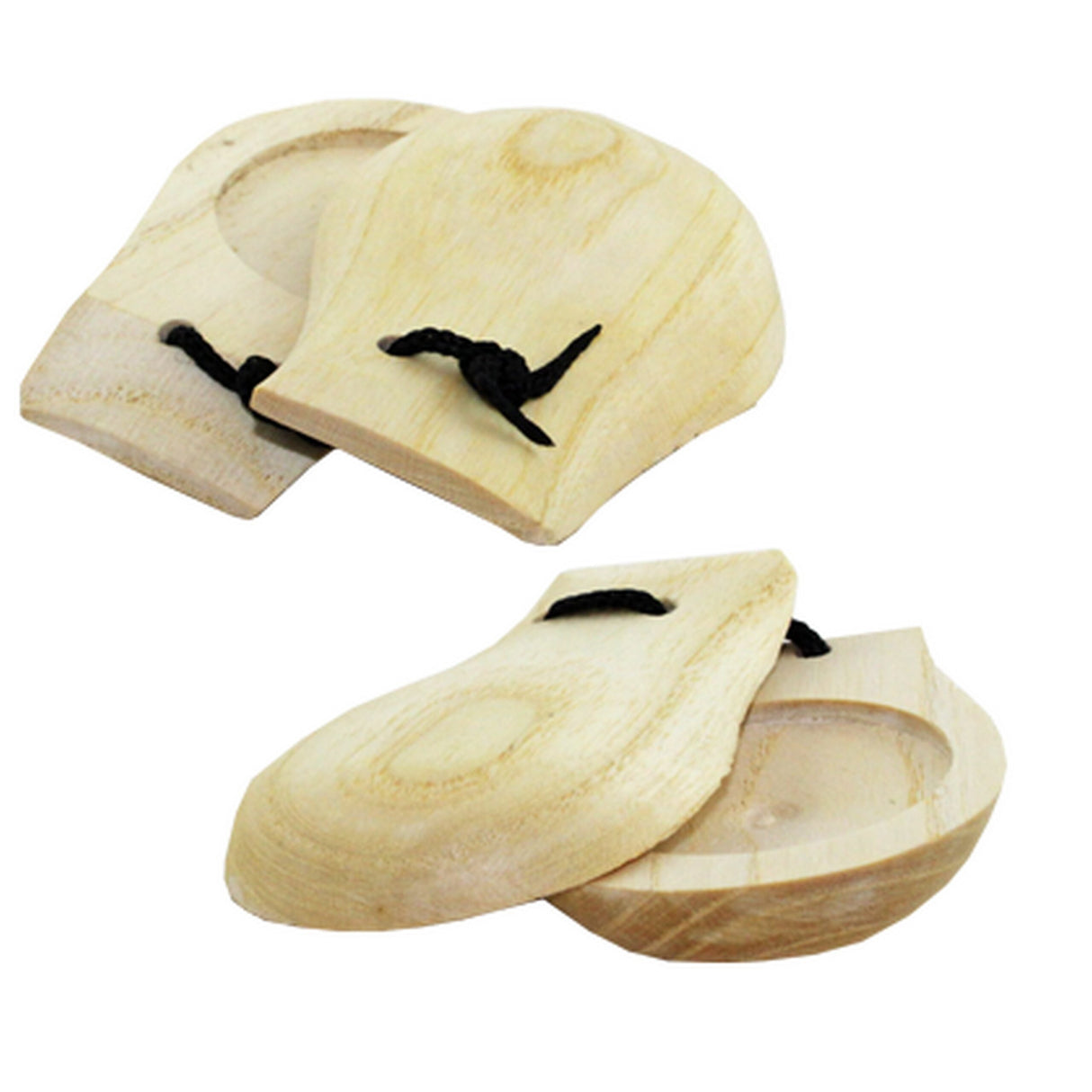 Granite Percussion GP-CASTWD 2.5-Inch Wood Castanet 2-Pieces