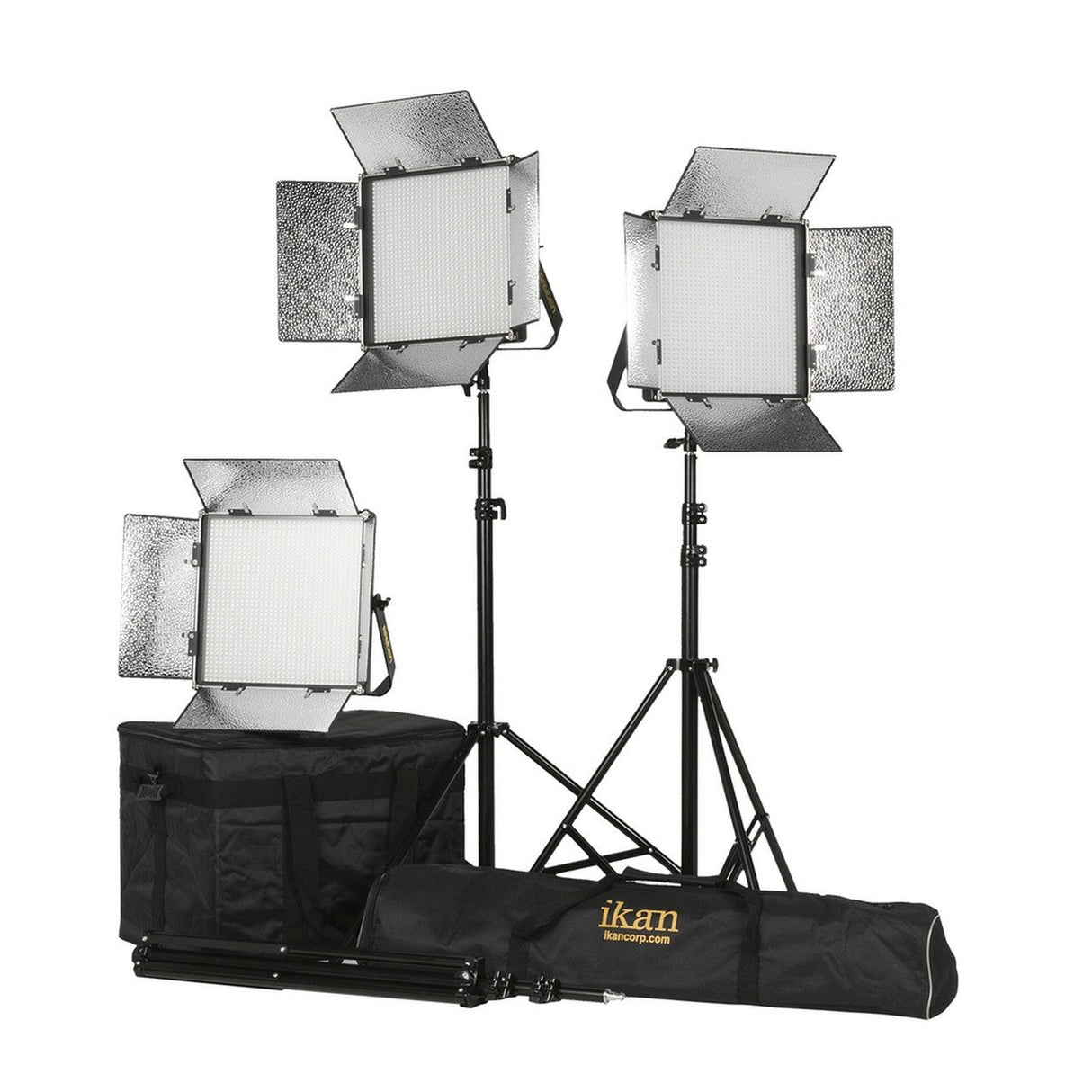 Ikan RB10-3PT-KIT Rayden 1 x 1 Bi-Color 5600K LED Light Kit