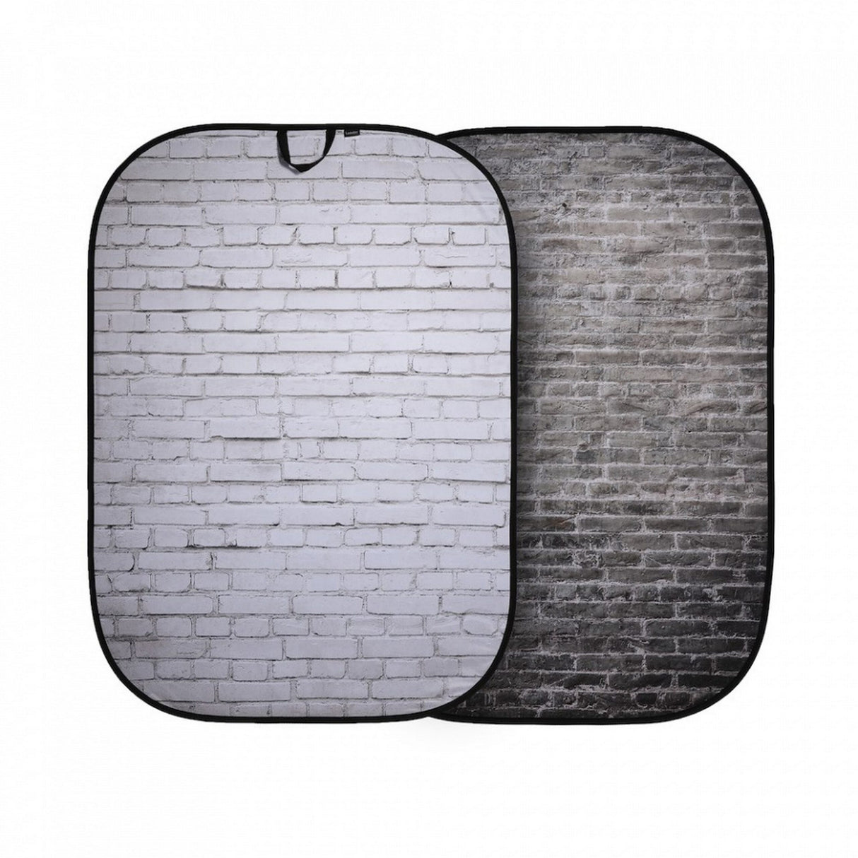 Lastolite LL LB5707 Urban Collapsible Background 5 x 7 Foot Painted White/Industrial Grey Brick