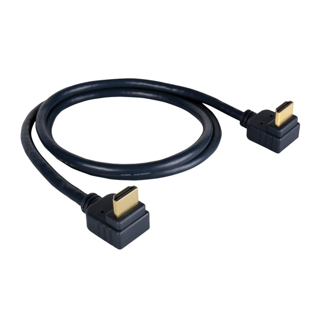 Kramer C-HM/RA2-6 High-Speed HDMI Right Angle Cable with Ethernet 6-Feet