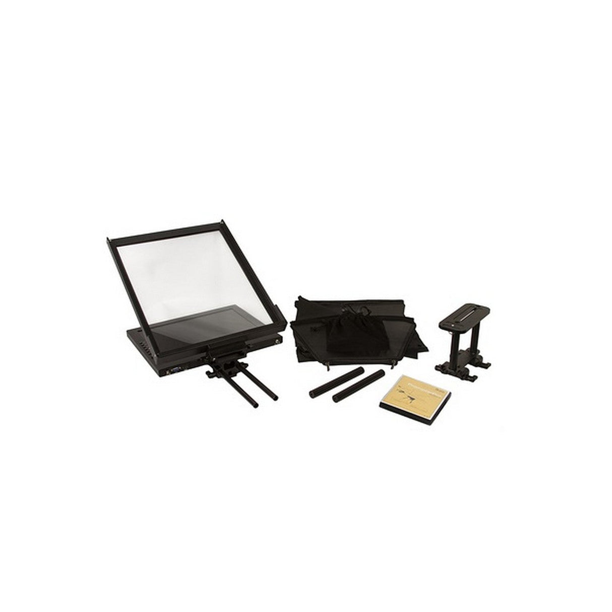 Ikan PT3700 17 Inch Rod Based Lightweight HDMI Composite VGA Adjustable Glass Frame Studio Teleprompter