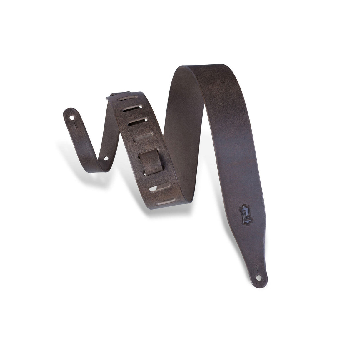 Levy’s Rustico Guitar Strap Dark Brown - accessories