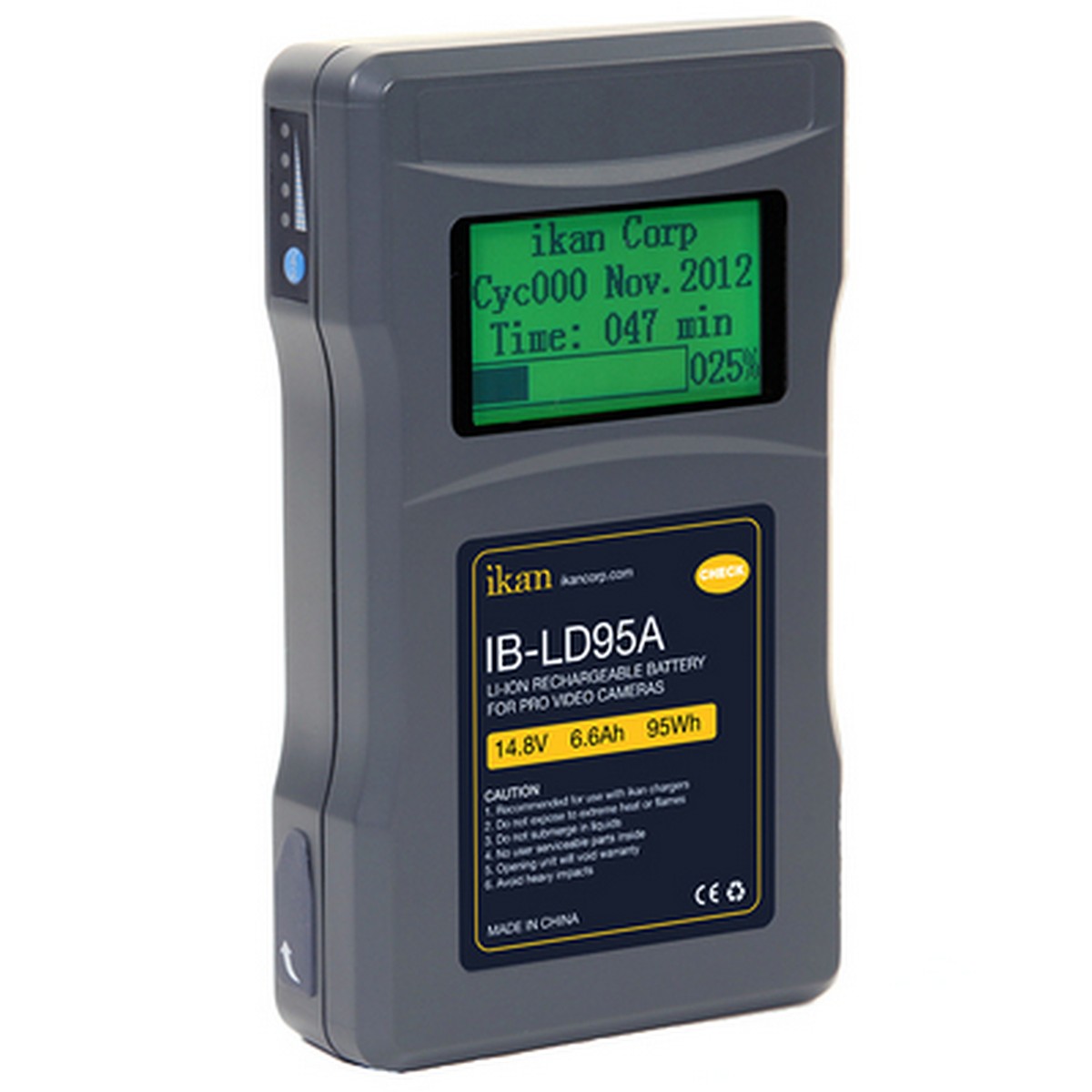 Ikan IB-LD95A Anton Bauer Mount 95Wh 6.6Ah LCD Display Li-Ion Battery