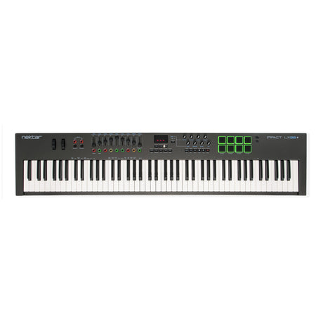 Nektar Impact LX88 + 88-Key USB Semi-Weighted Keyboard Controller with DAW Integration