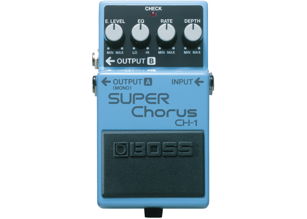 BOSS CH-1 Super Chorus Guitar Effects Pedal