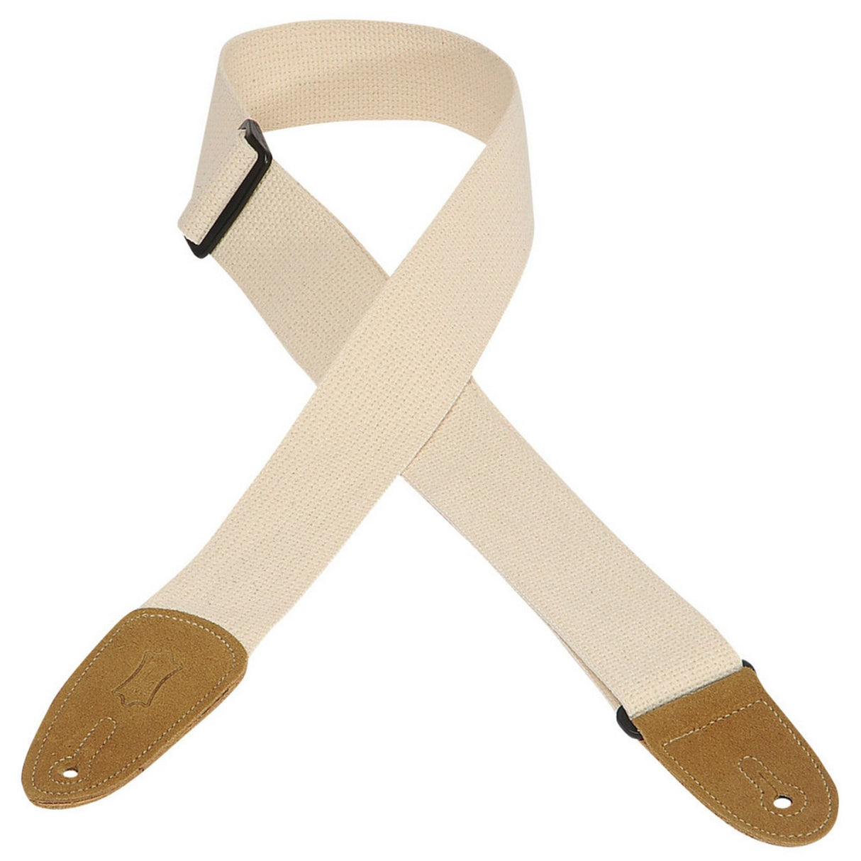Levy’s Standard Cotton Guitar Strap Natural - accessories