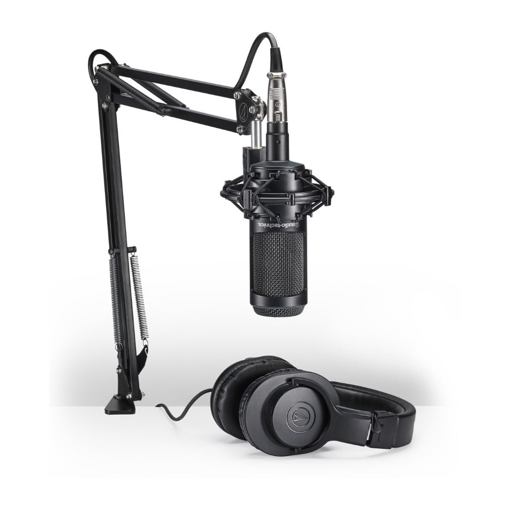 Audio-Technica AT2035PK Streaming Podcasting Vocal Microphone Pack
