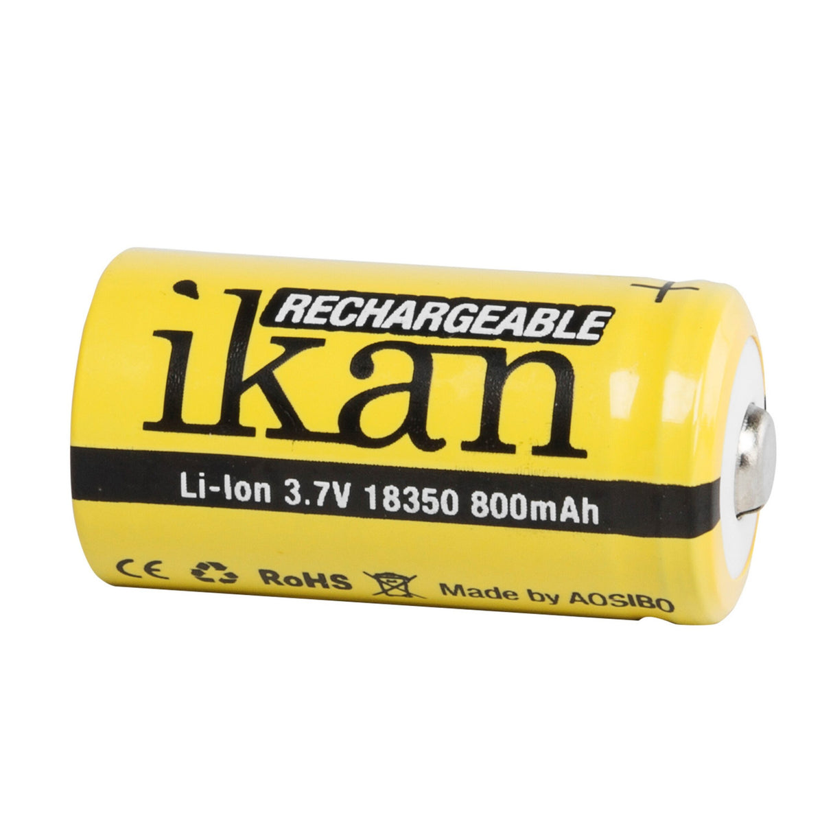 Ikan IB-18350-8 Li-Ion Battery 800mah 3.7V