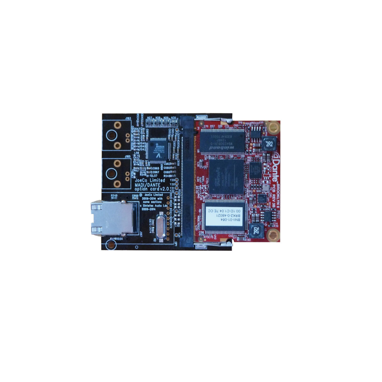 JoeCo BBR1MP-DAN Dante Card Option for BBR1-MP