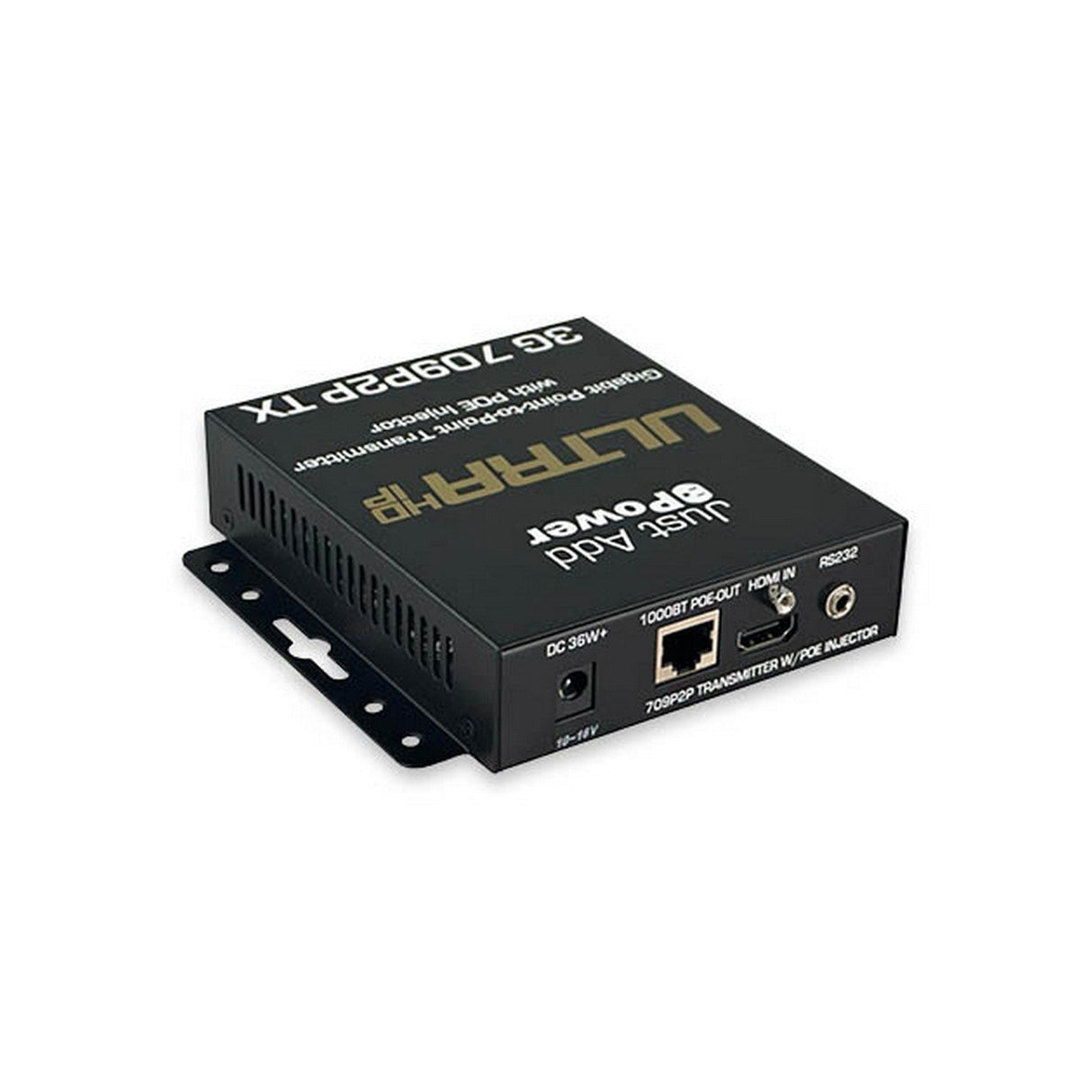 Just Add Power 3G ULTRA 709P2P Gigabit Point-to-Point UltraHDIP Transmitter POE Injector
