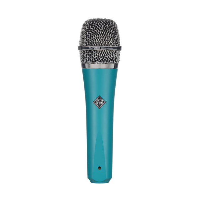Telefunken M80 Supercardioid Handheld Dynamic Microphone Turquoise with Chrome Grille