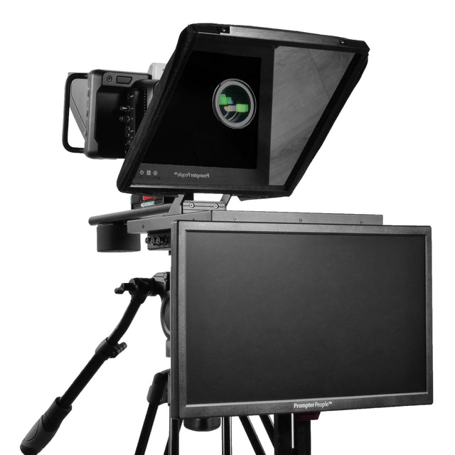 Prompter People Prompter Pal Pro 3G-SDI 18.5-Inch Talent Monitor Teleprompter with 12-Inch 3G-SDI Monitor 1000 NIT