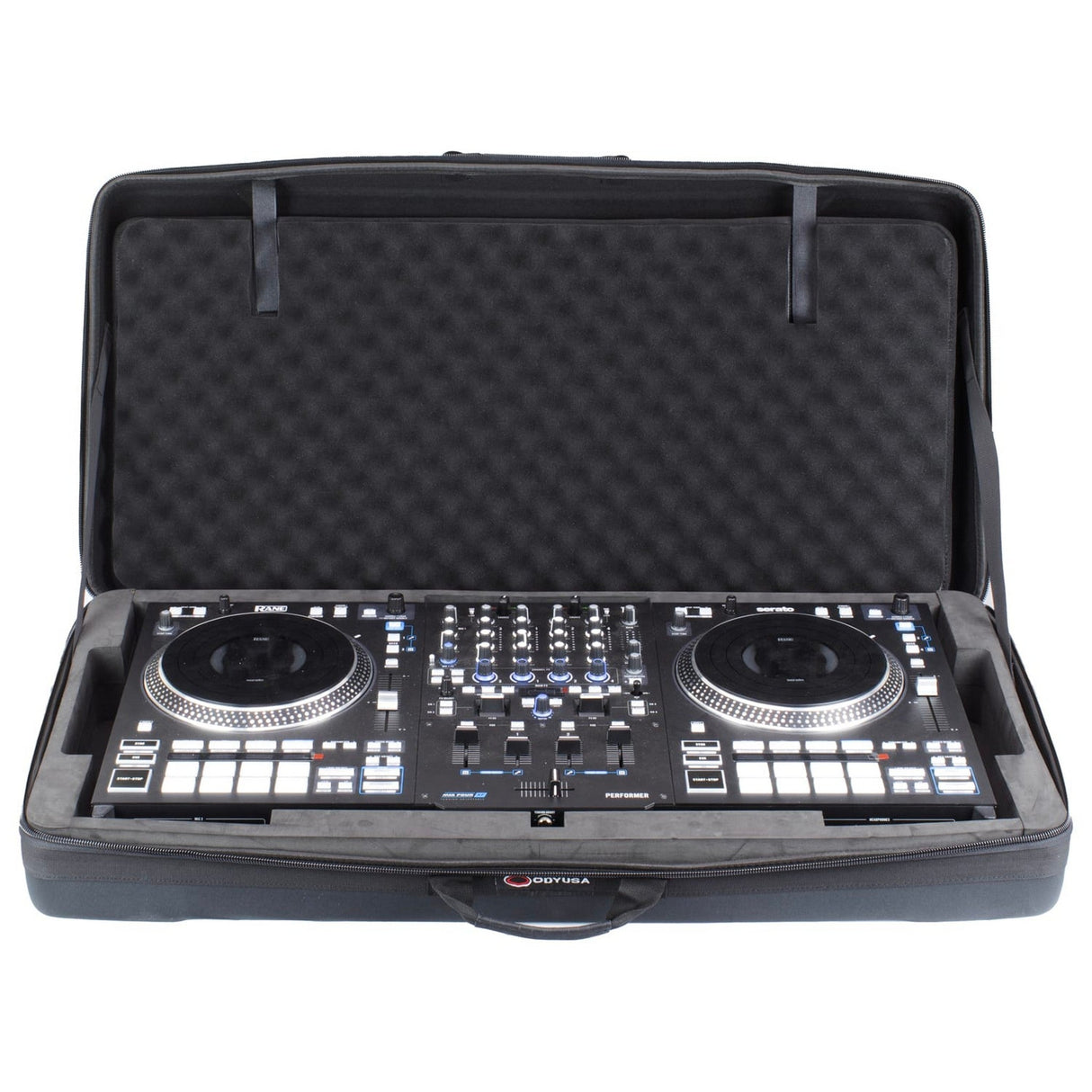 Odyssey Deluxe EVA Molded Soft Case/Bag with Lid Compartment for RANE PERFORMER