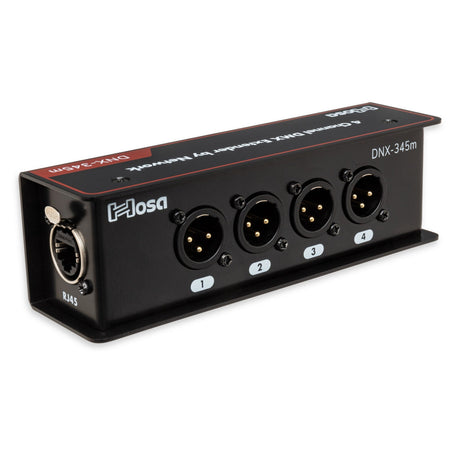 Hosa 4 Channel 3-Pin DMX Network Extender - Female