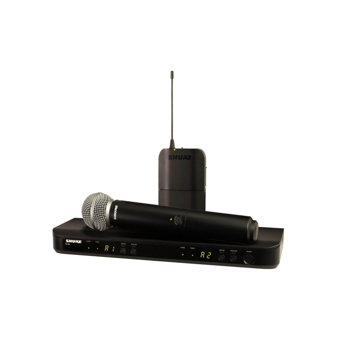Shure BLX1288/PG30 Dual Combo Wireless Microphone System H8 518-542 MHz