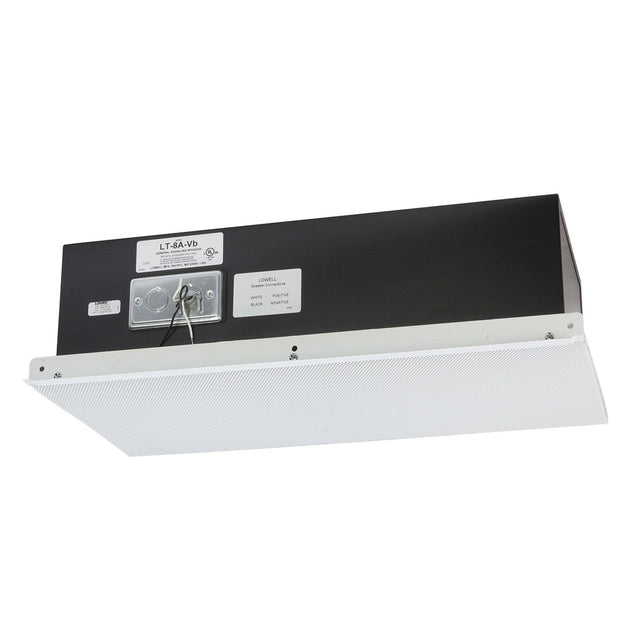 Lowell LT-8A-Vb 8 Inch Coaxial Speaker 1 x 2 Tile System 50W 8 Ohm 0.8 cu ft Backbox Single