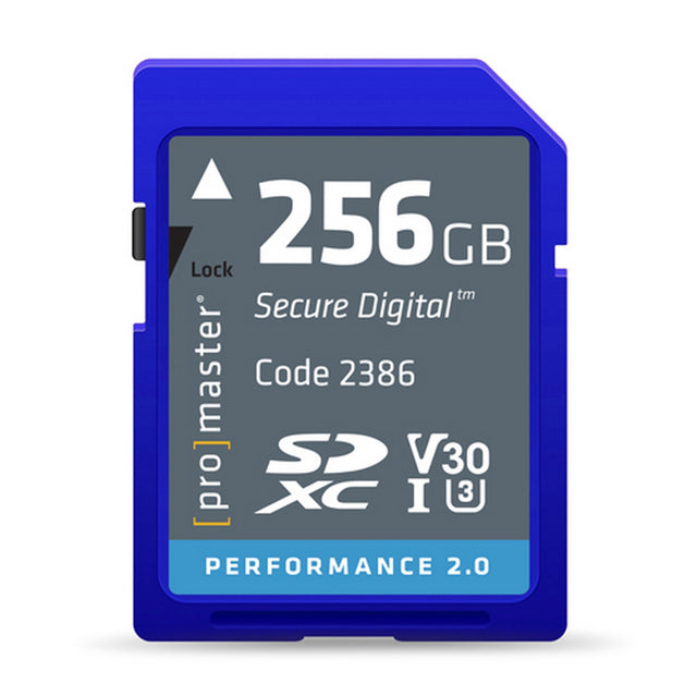 ProMaster SDXC Performance 2.0 Memory Card 256GB