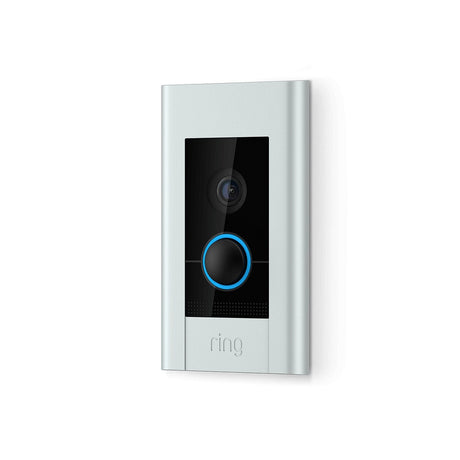 Ring Video Doorbell Elite HD Power Over Ethernet Security Doorbell Camera Nickel