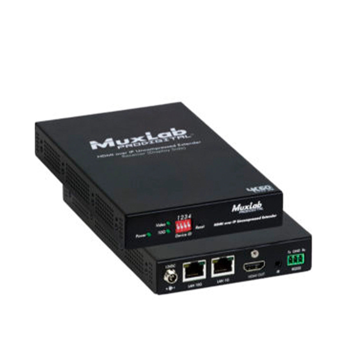 MuxLab 500768-RX HDMI Over IP Uncompressed Receiver 4K/60