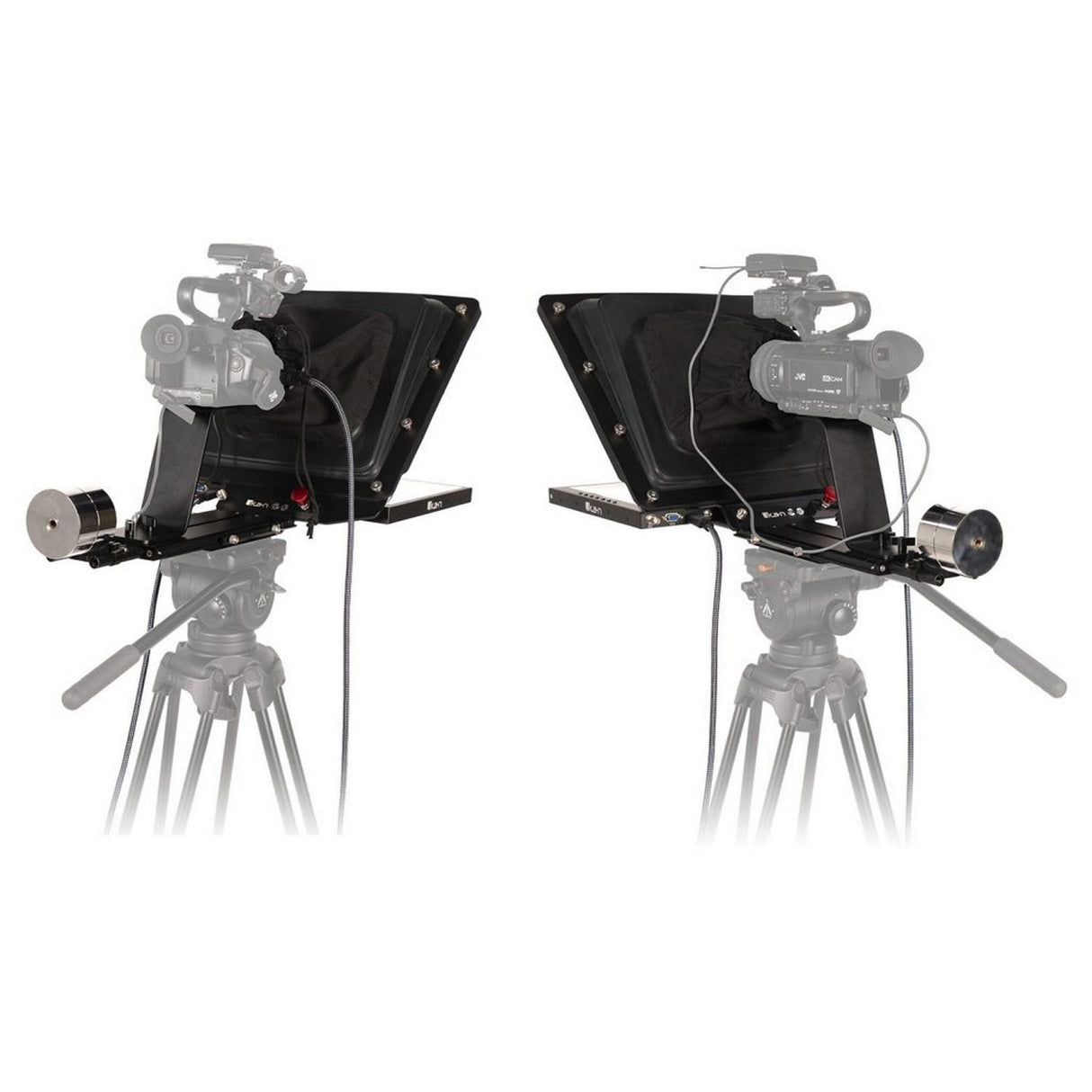 Ikan PT4700-P2P P2P Interview System with 2 x 17-Inch Teleprompters