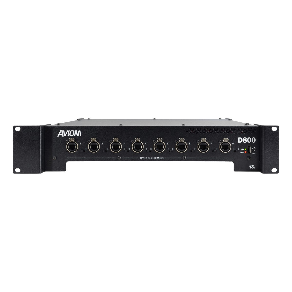 Aviom D800-Dante A-Net Distributor with A-Net Bridge input & Dante Interface