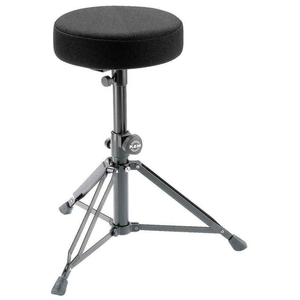 K&M 14016 Drummers Throne Black Fabric