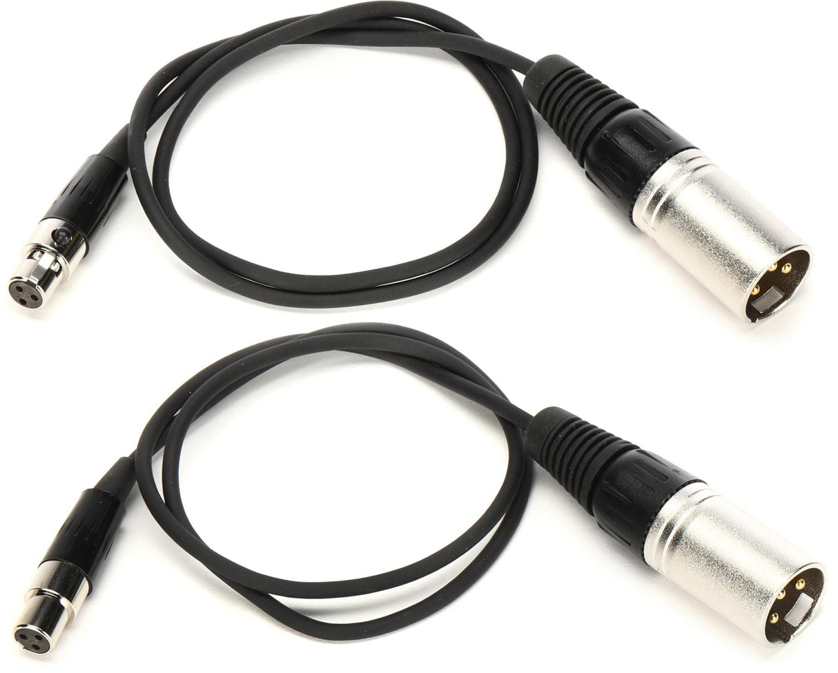Zoom TXF-8 TA3 to XLR Cable Pair
