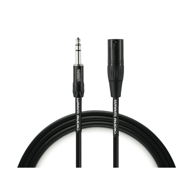 Warm Audio PRO-XLRM-TRSM-6 Pro Series Studio and Live XLR Male To TRS Male 6 Foot