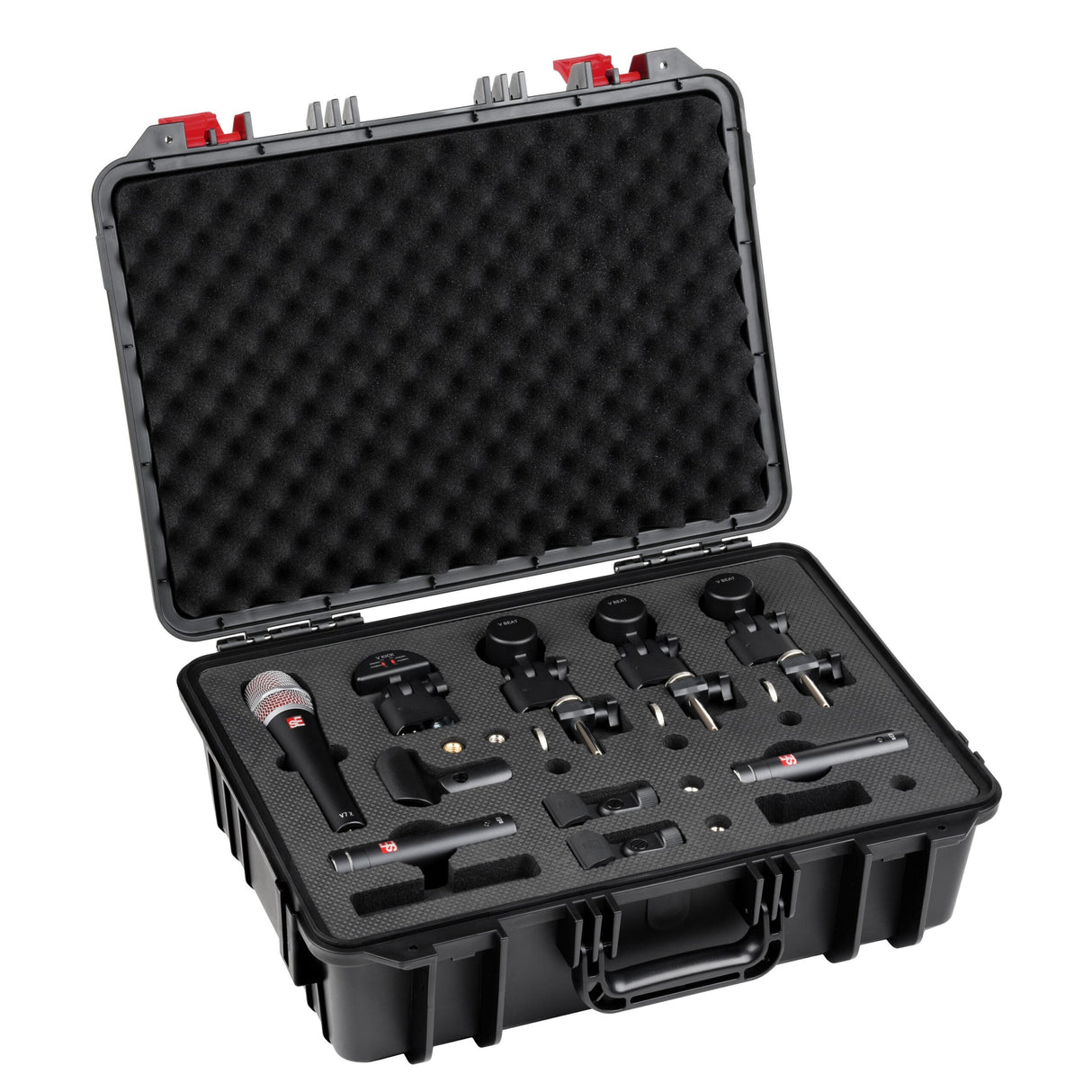 sE Electronics V Pack Arena Premier Drums with V Kick V Beat/V Clamp V7X and sE8 Stereo Pair