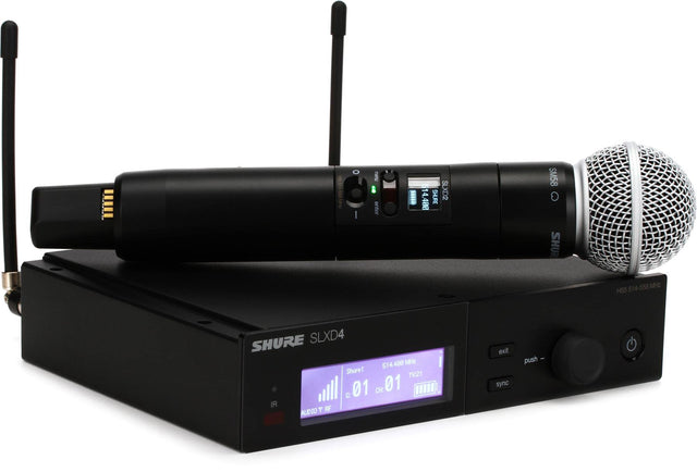 Shure SLXD24/SM58 Wireless Handheld Microphone System with SM58 - G58: 470 - 514 MHz