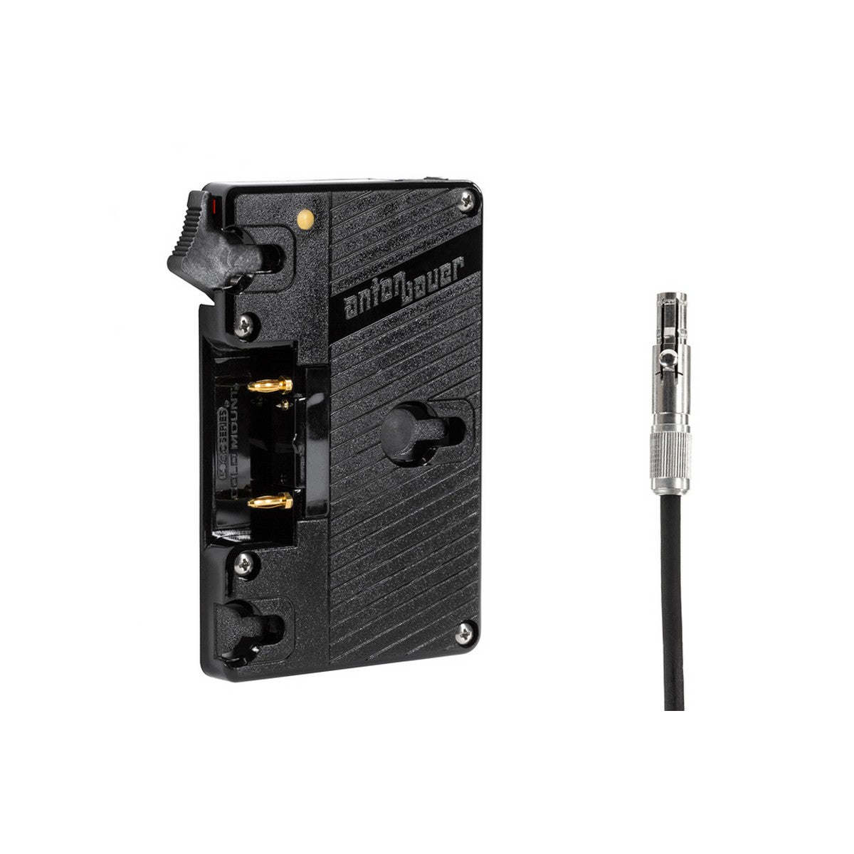 Wooden Camera Gold Mount Plate Anton Bauer Mount Odyssey 7Q Power Connector