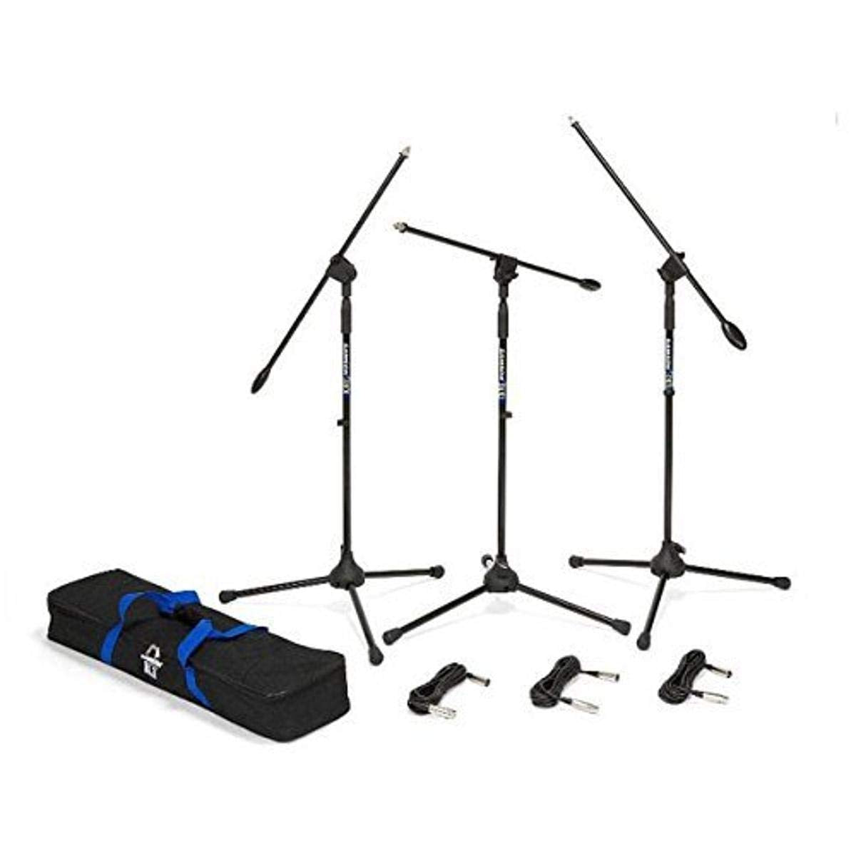 Samson BL3VP Boom Stand and 18 Feet Cable 3 Pack