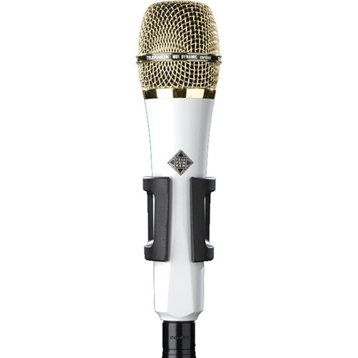 Telefunken M81 Supercardioid Handheld Dynamic Microphone White with Gold Grille