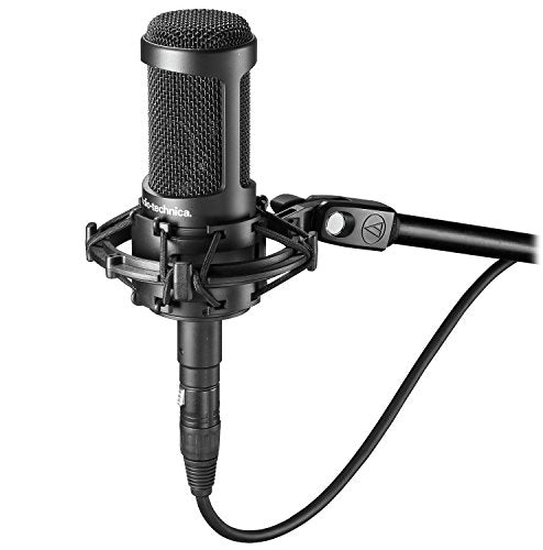 Audio-Technica AT2035 Side Address Cardioid Condenser Studio Microphone
