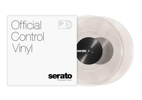 Serato 10-Inch Control Vinyl Clear Pair