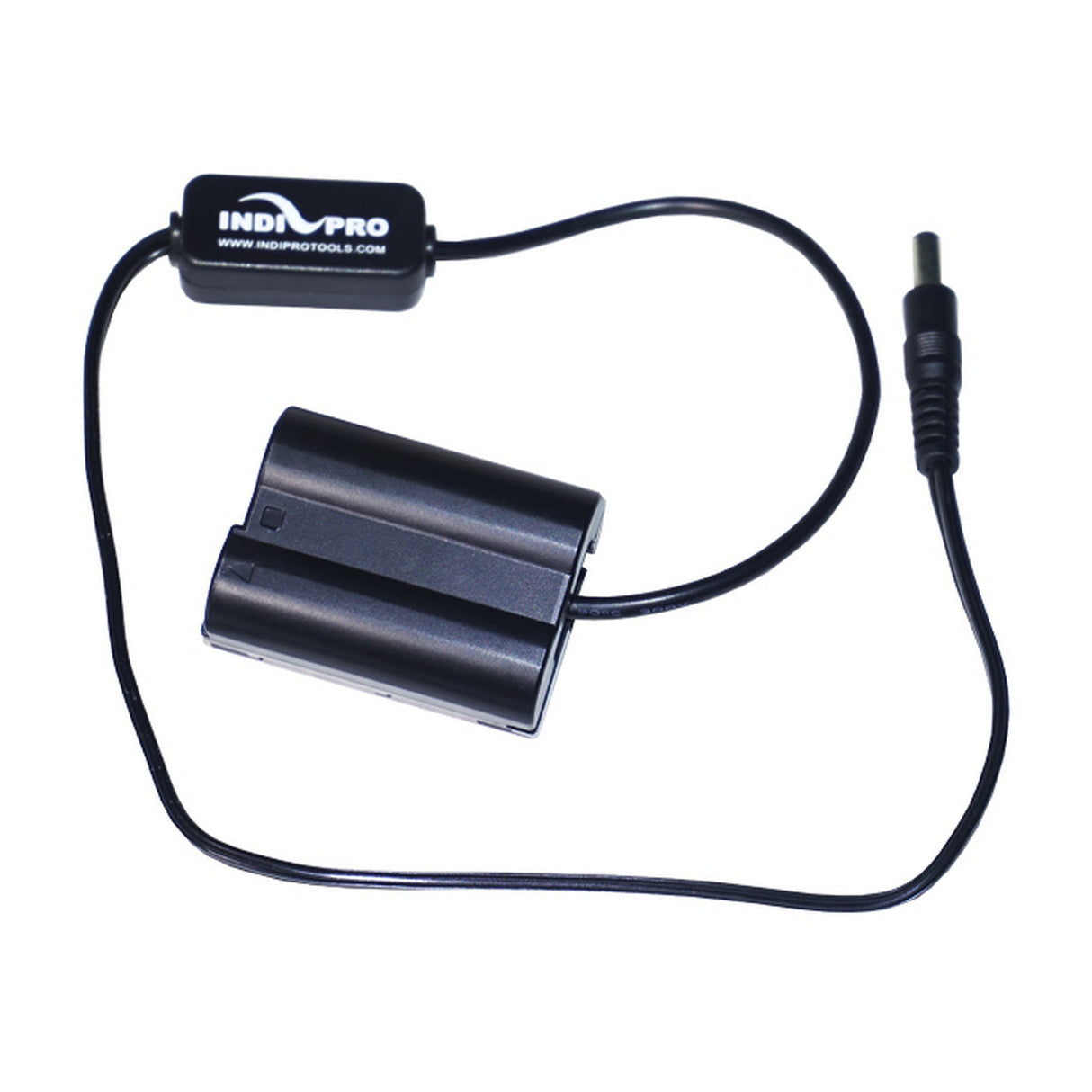 IndiPRO 25EL15 2 Feet 2.5mm DC Barrel to Nikon EN-EL15 Type Dummy Battery Cable