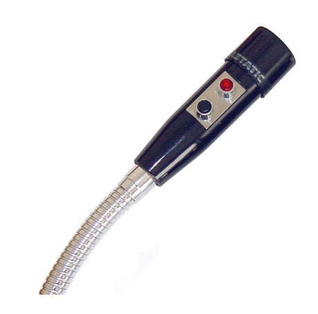 CAD Audio AMC105-2-19 19 Inch Gooseneck Omnidirectional Dynamic Microphone 2 DPDT Push-To-Talk Chrome