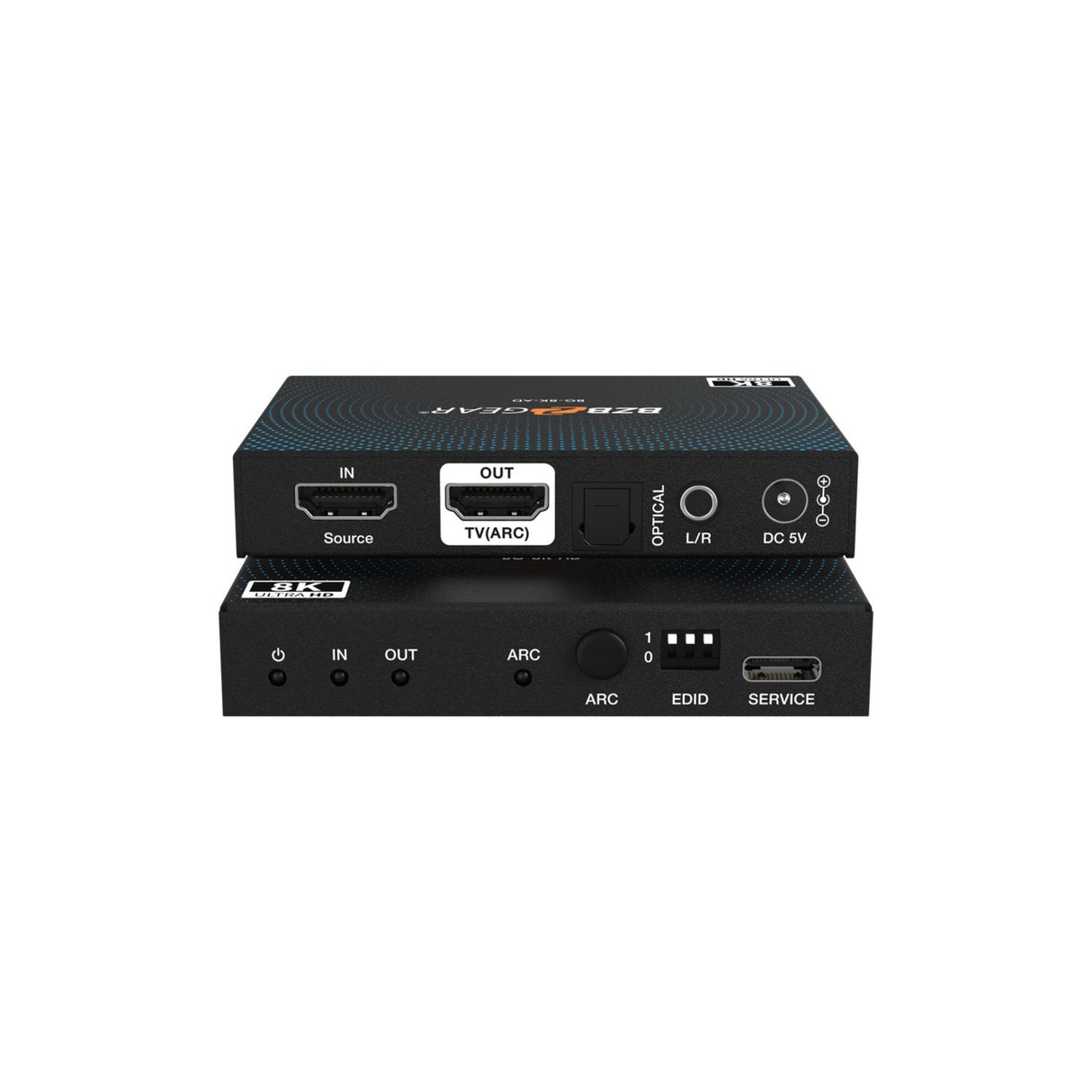 BZBGEAR BG-8K-AD HDMI 2.1 8K60 Audio De-Embedder with S/PDIF & L/R Output