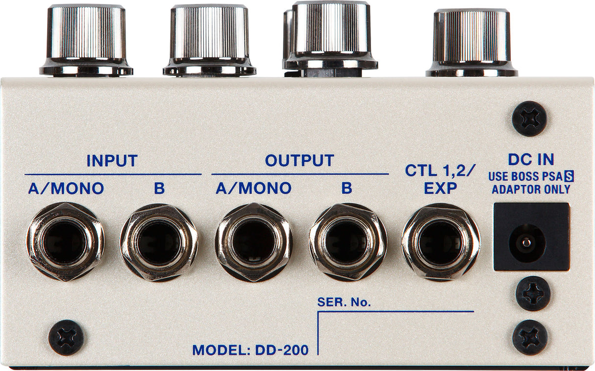 BOSS DD-200 guitar effects delay pedal