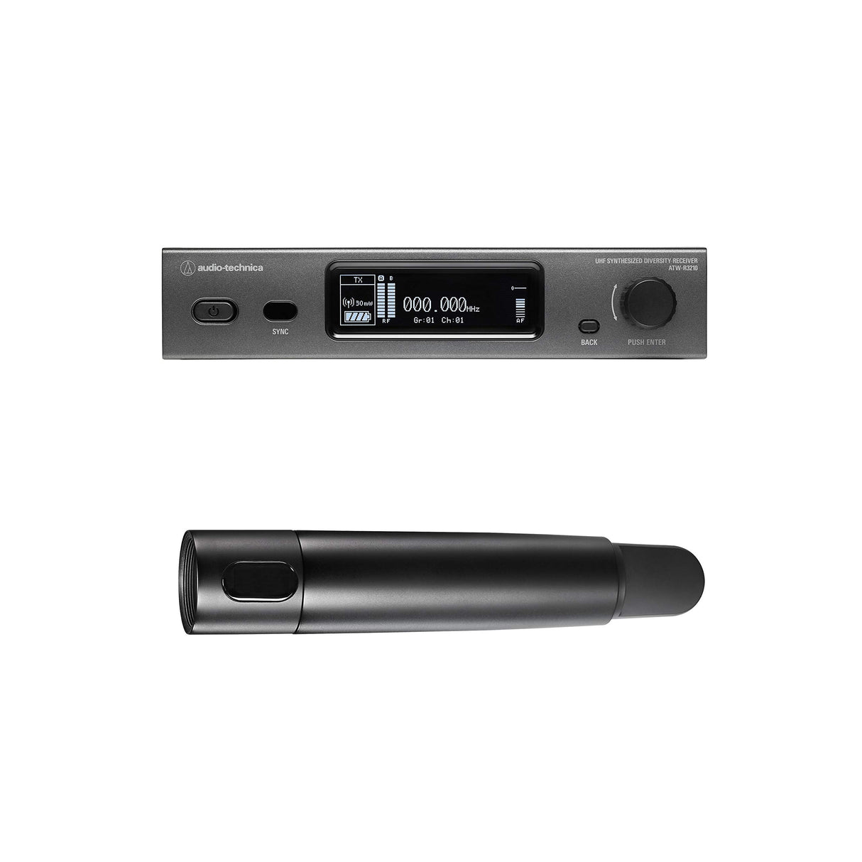 Audio-Technica ATW-3212 Handheld Wireless System without Capsule DE2