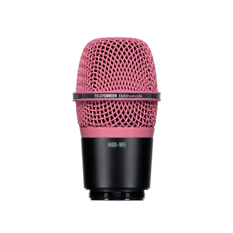 Telefunken M80-WH Supercardioid Wireless Dynamic Microphone Capsule Pink