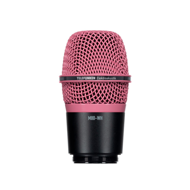 Telefunken M80-WH Supercardioid Wireless Dynamic Microphone Capsule Pink